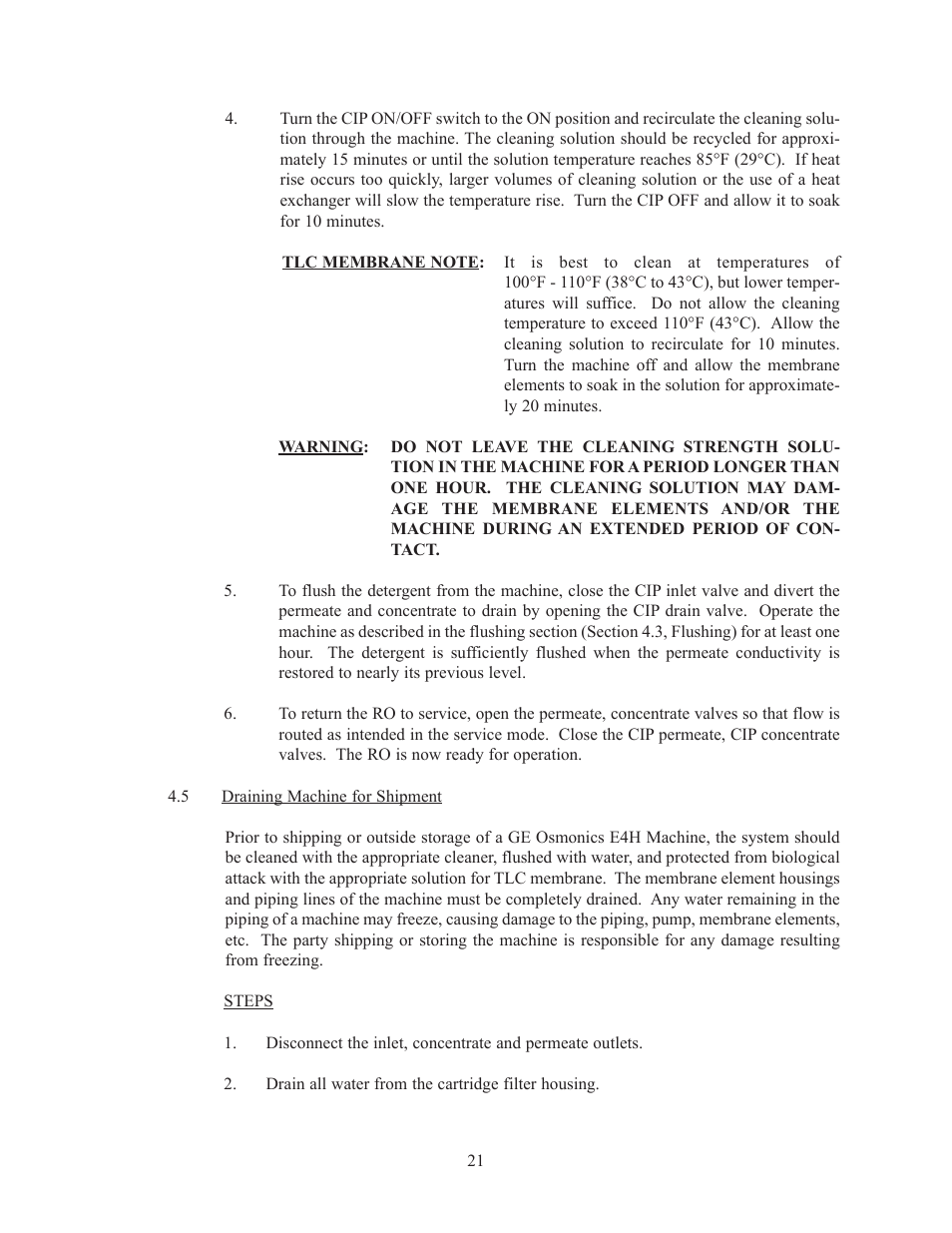 GE E4H Series User Manual | Page 27 / 44