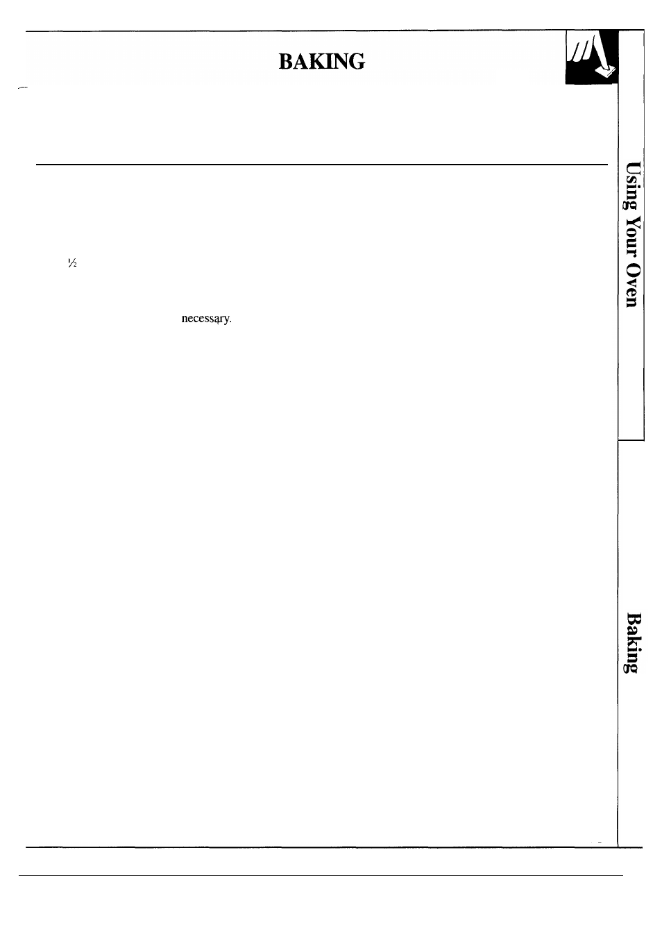 Baking 13-15, How to set your range for baking | GE 164 D2588P120 User Manual | Page 13 / 28