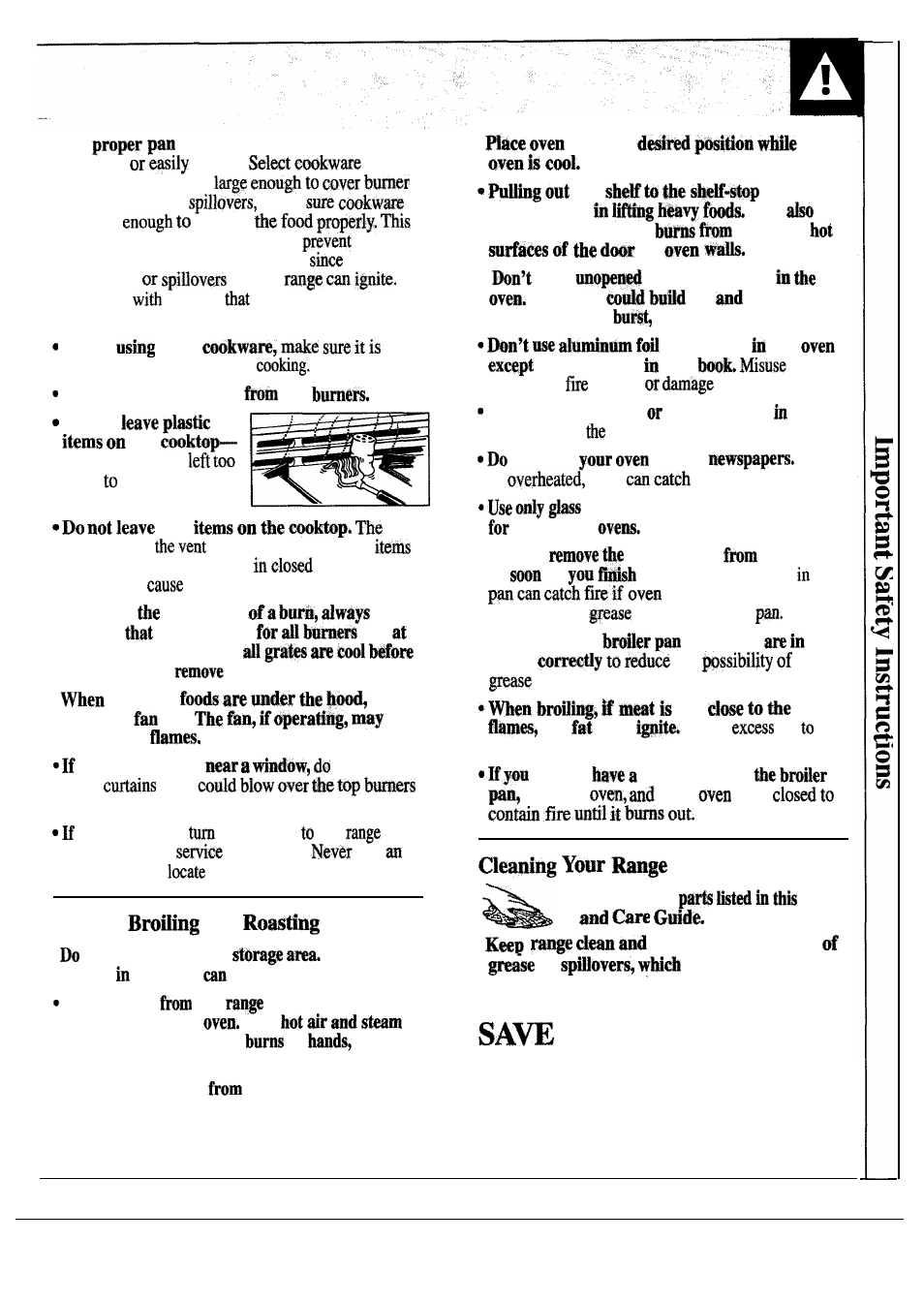 Lean, These instructions | GE 164 D2588P120 User Manual | Page 5 / 28