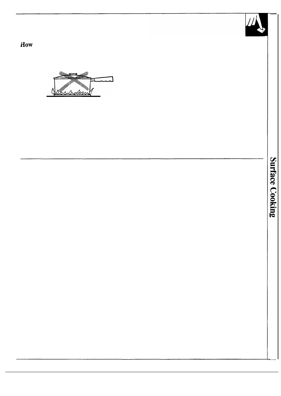 Cookware tips 9, Select flame size, Top-of-range cookware | GE 164 D2588P120 User Manual | Page 9 / 28