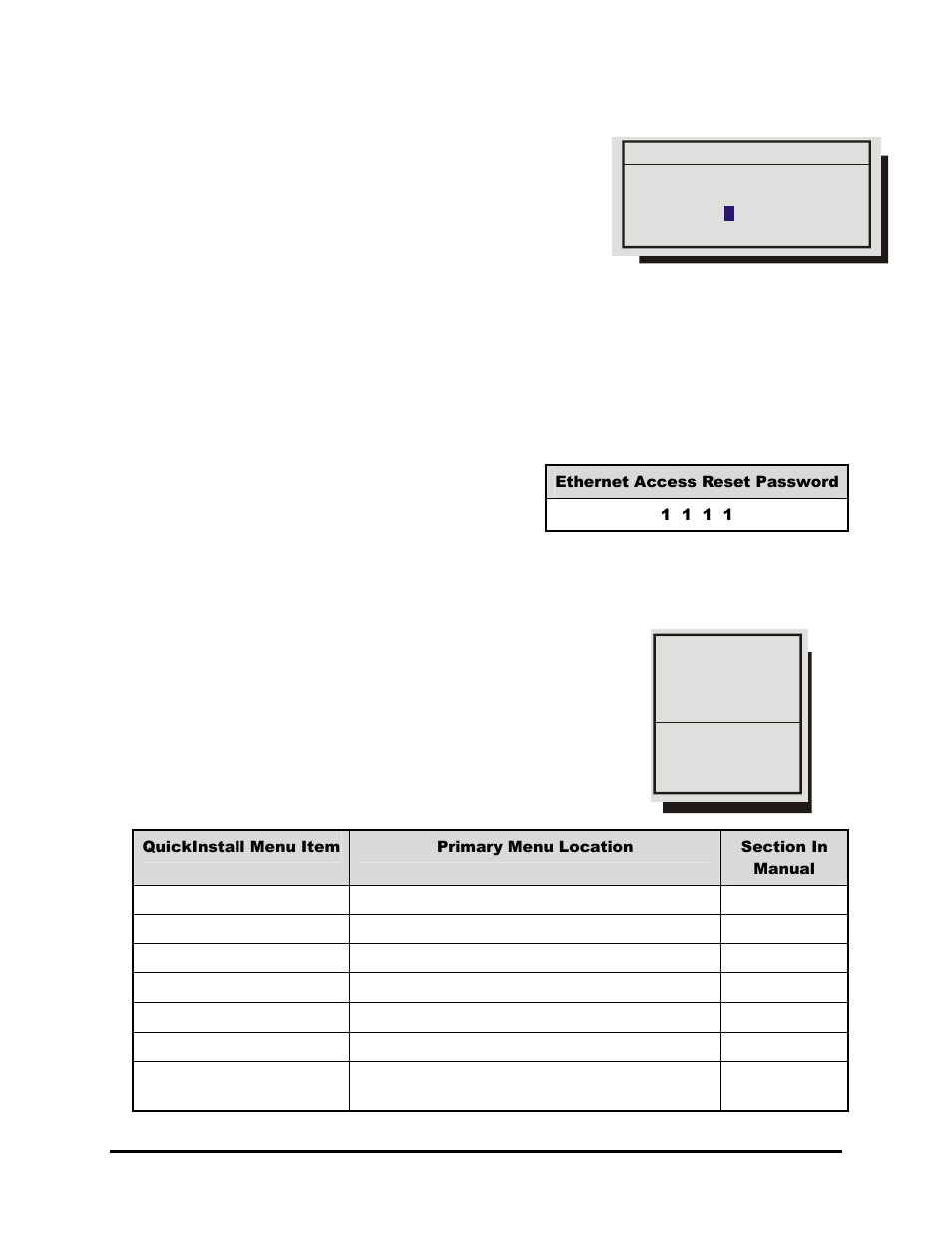 21 the quickinstall menu | GE DVMRe User Manual | Page 60 / 88