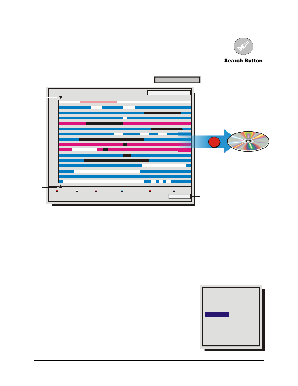 1 disk analysis screen, 2 quick archive to cd, Write to cd | GE DVMRe User Manual | Page 69 / 88