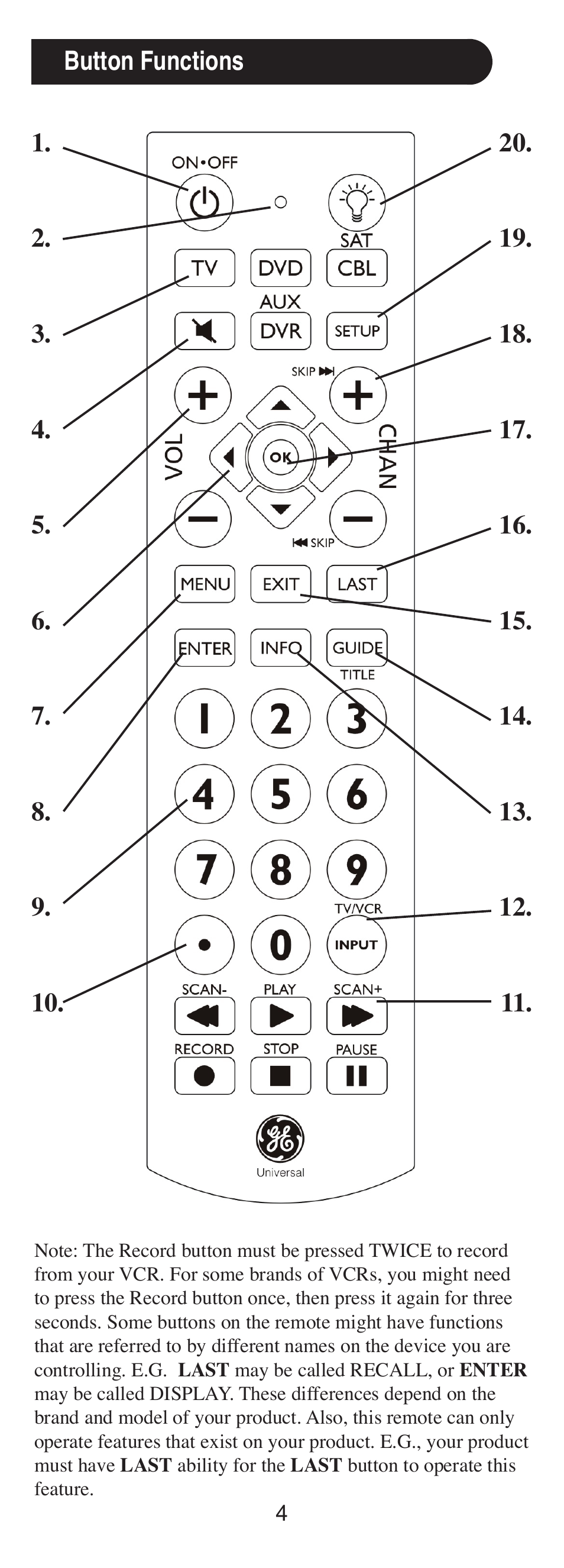 GE 24929 User Manual | Page 4 / 16