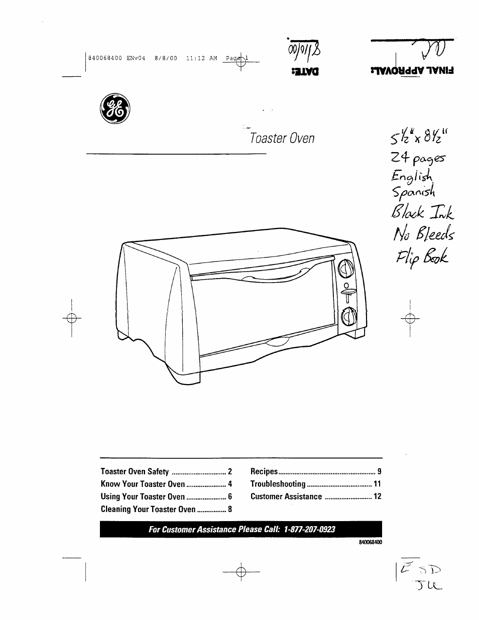 GE 106611 User Manual | 24 pages