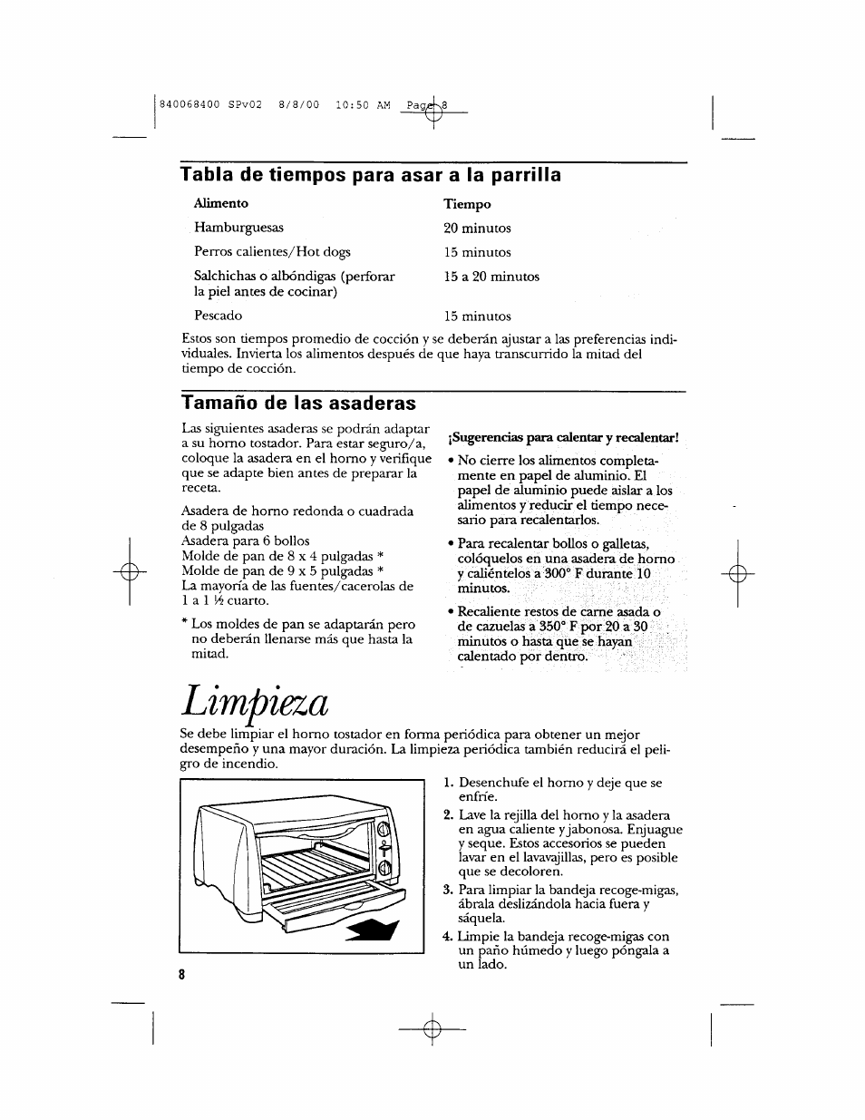 Limp lem | GE 106611 User Manual | Page 20 / 24
