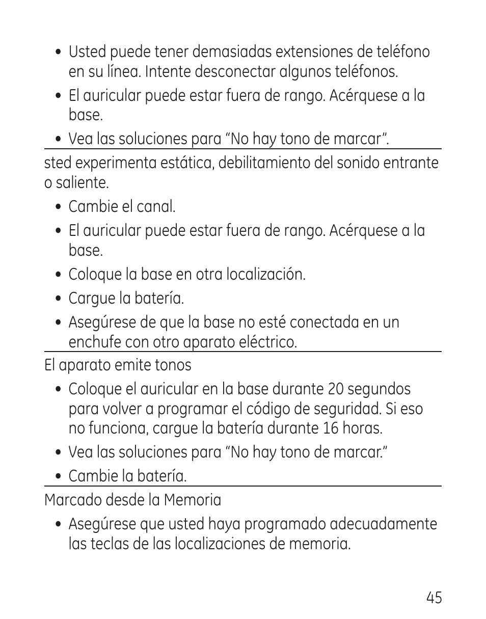 GE 00016 User Manual | Page 101 / 112