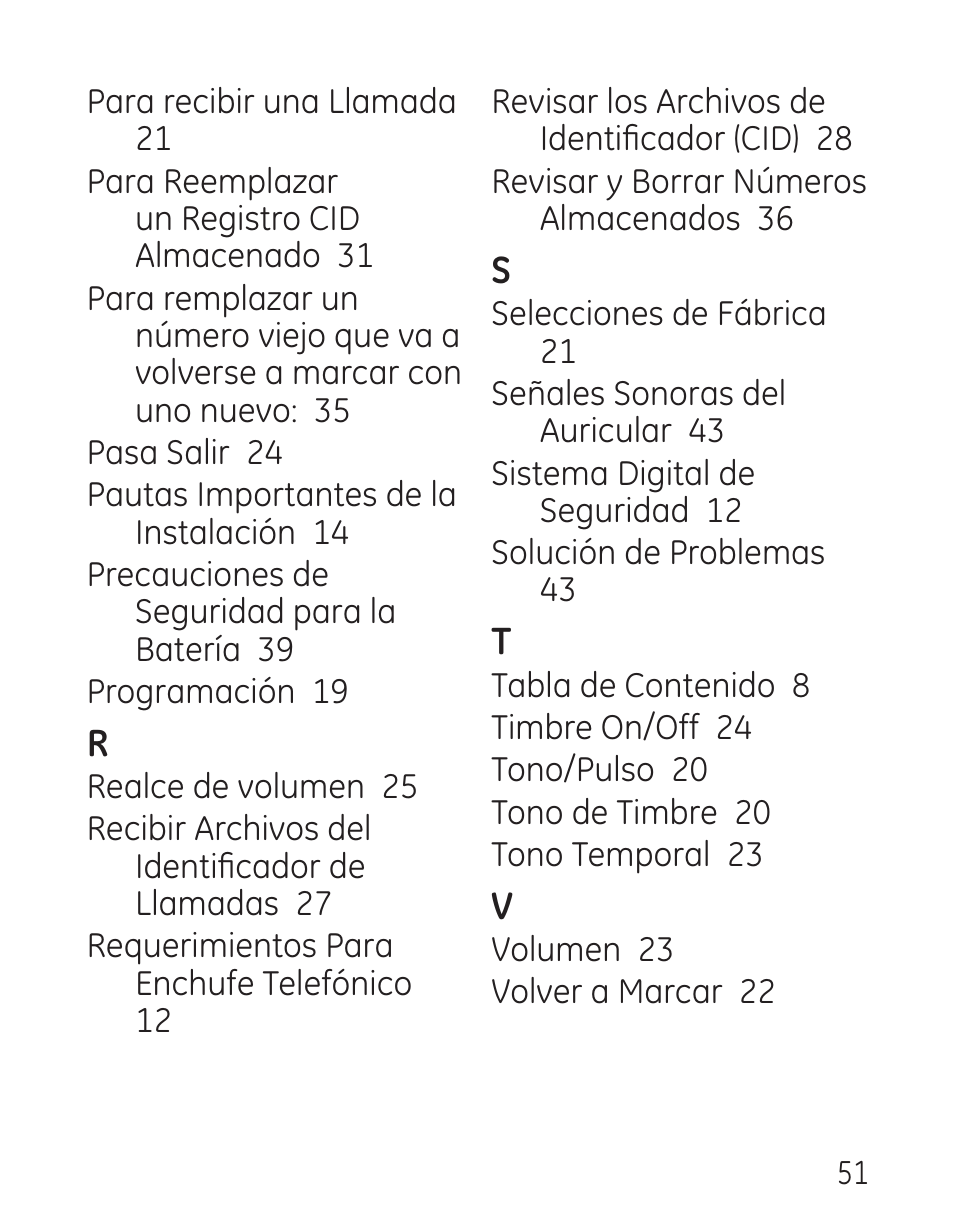 GE 00016 User Manual | Page 107 / 112