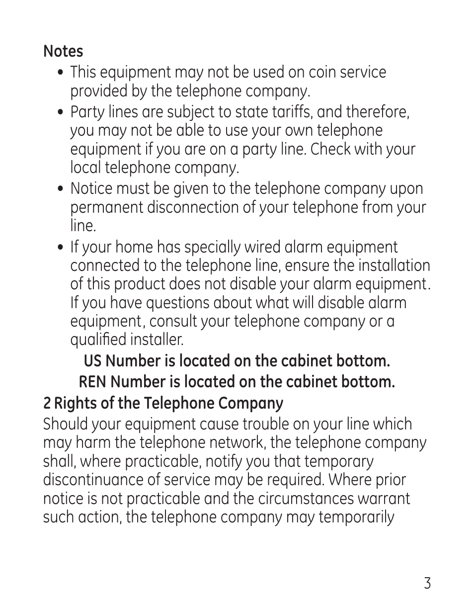 GE 00016 User Manual | Page 3 / 112