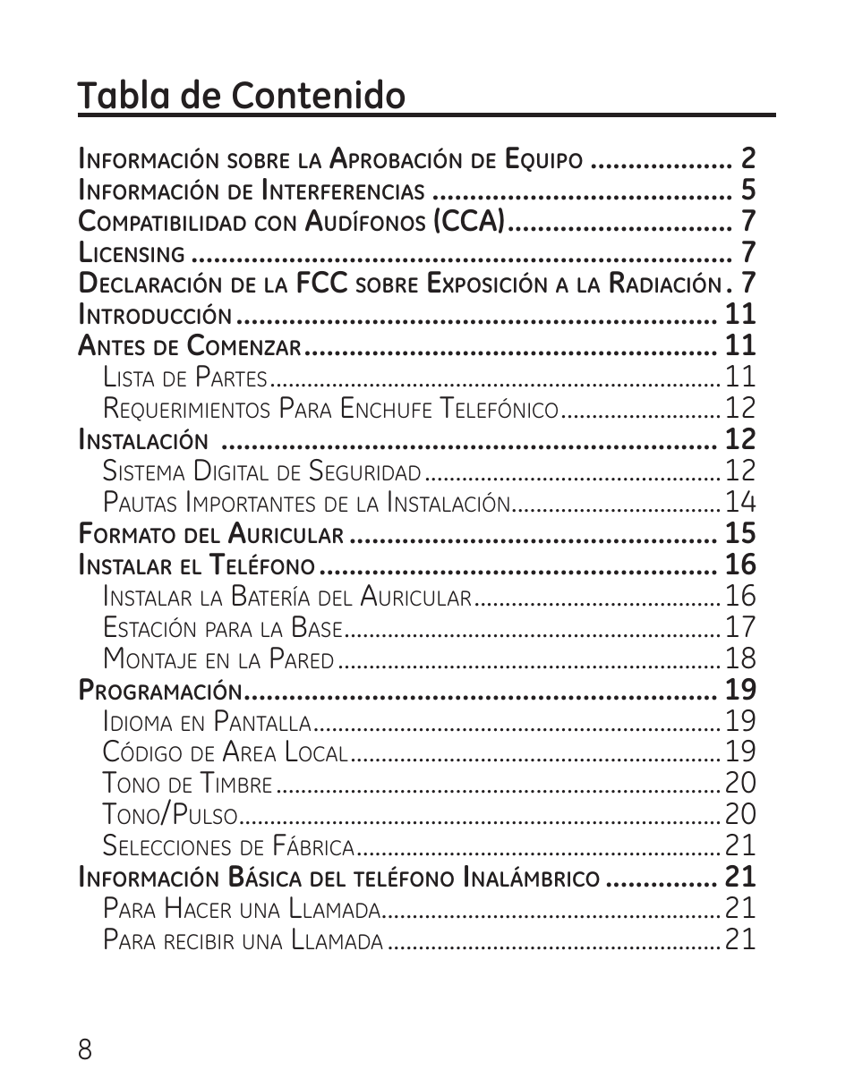 GE 00016 User Manual | Page 64 / 112