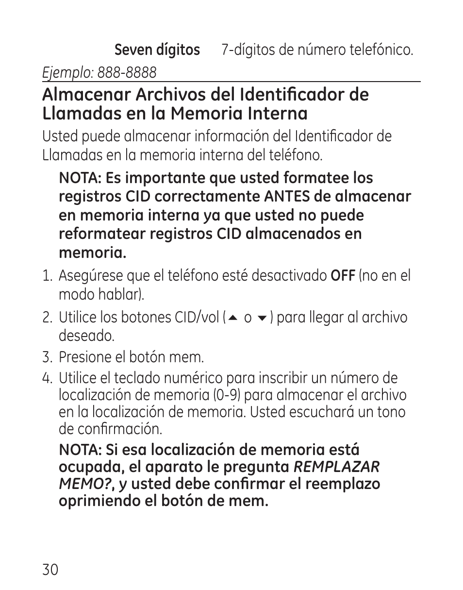 GE 00016 User Manual | Page 86 / 112