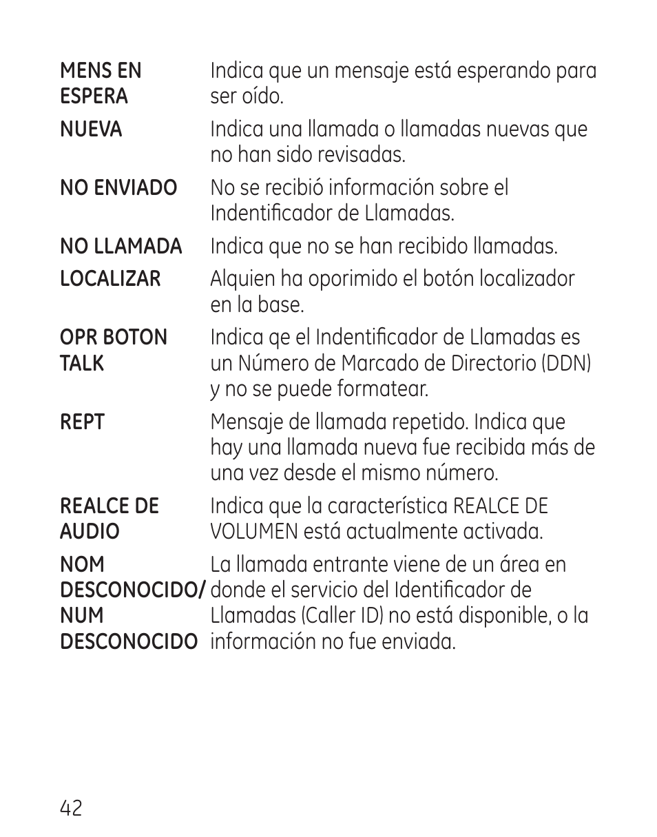 GE 00016 User Manual | Page 98 / 112