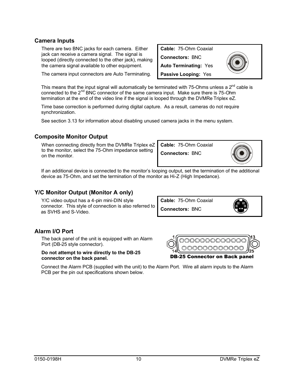 GE Triplex DVMRe 4eZT User Manual | Page 10 / 81