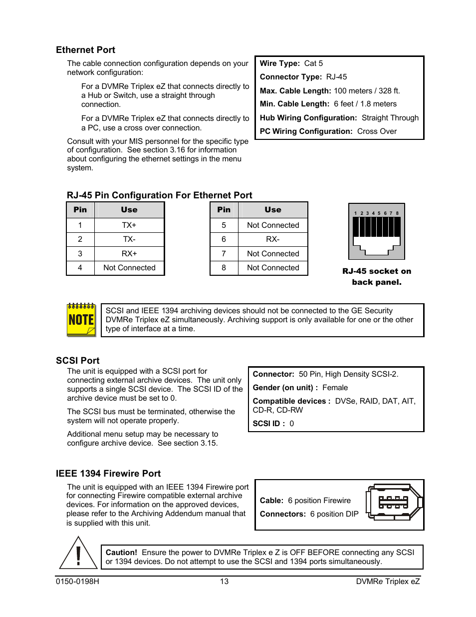 GE Triplex DVMRe 4eZT User Manual | Page 13 / 81