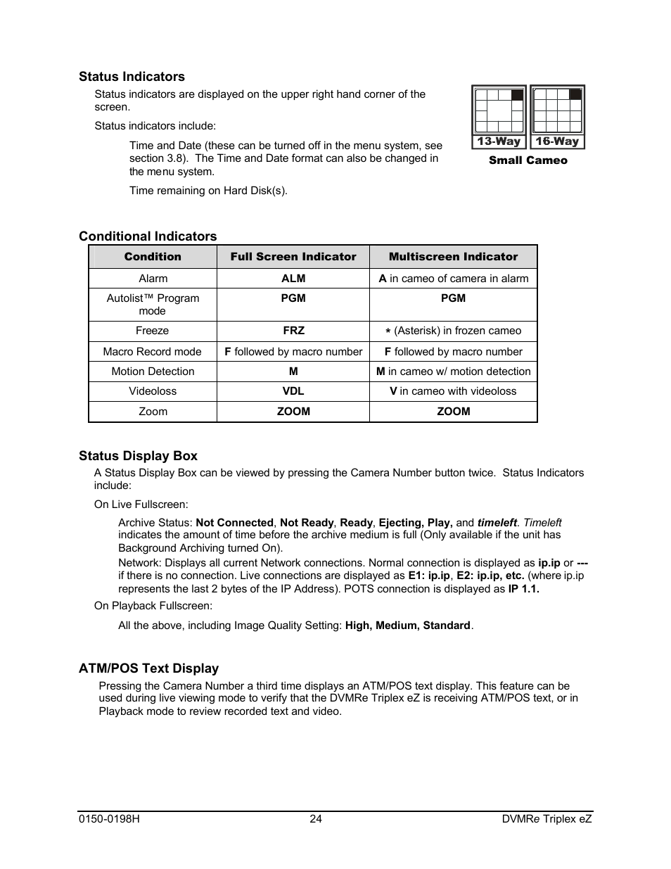 GE Triplex DVMRe 4eZT User Manual | Page 24 / 81