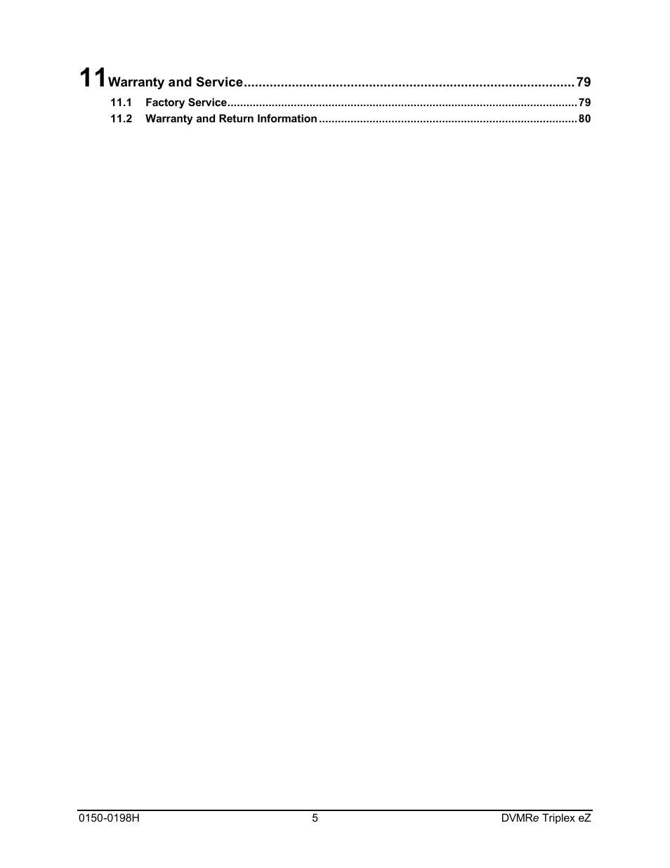 GE Triplex DVMRe 4eZT User Manual | Page 5 / 81