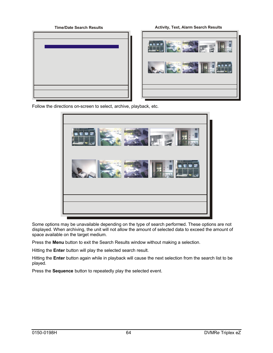 GE Triplex DVMRe 4eZT User Manual | Page 64 / 81