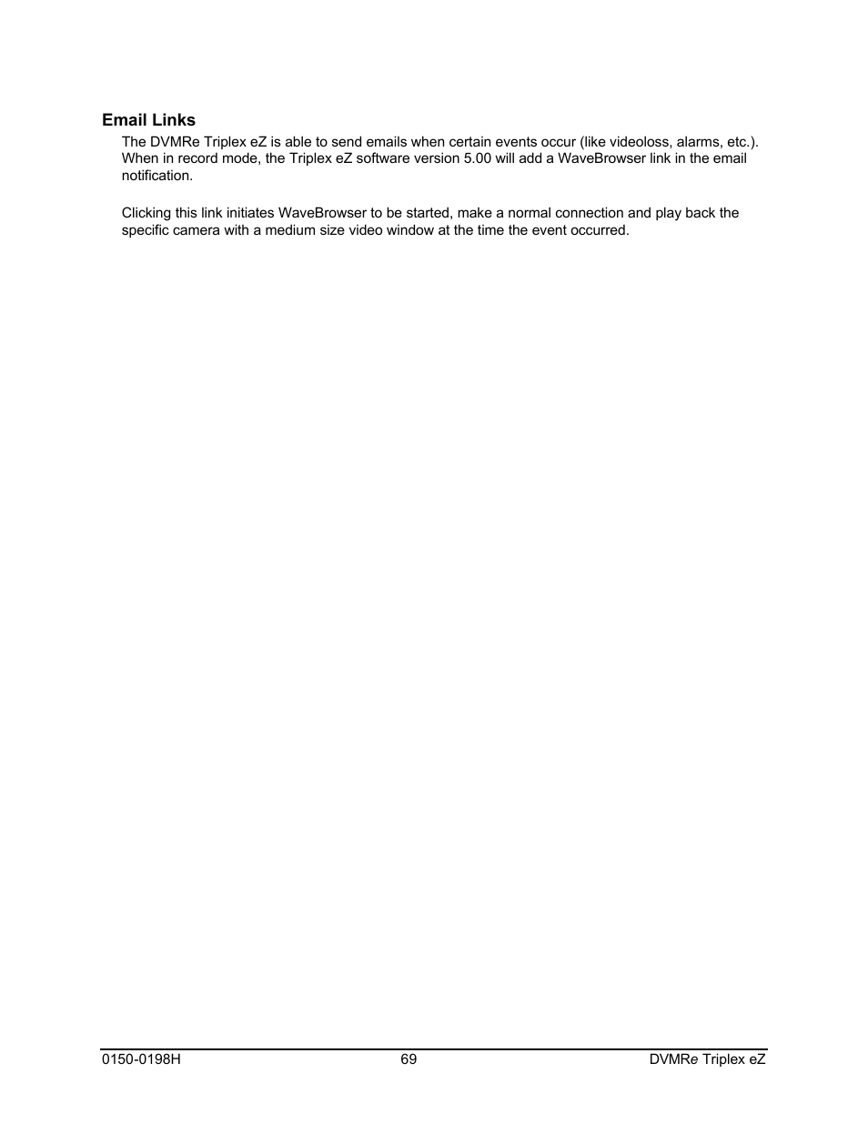 GE Triplex DVMRe 4eZT User Manual | Page 69 / 81