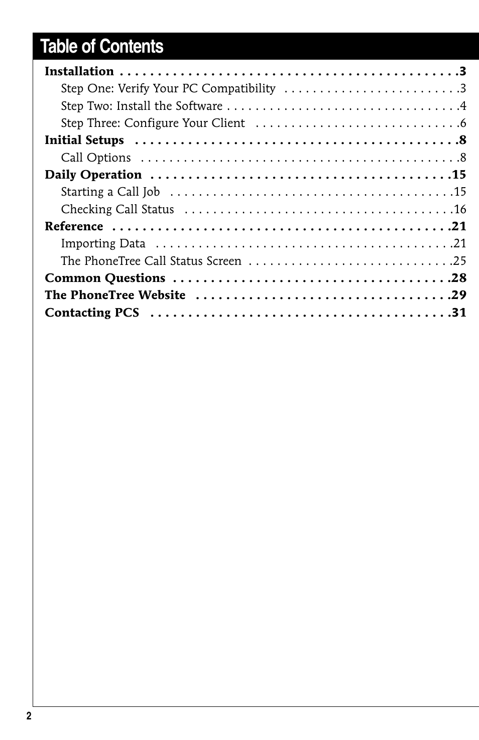GE 10/02 Network User Manual | Page 2 / 32