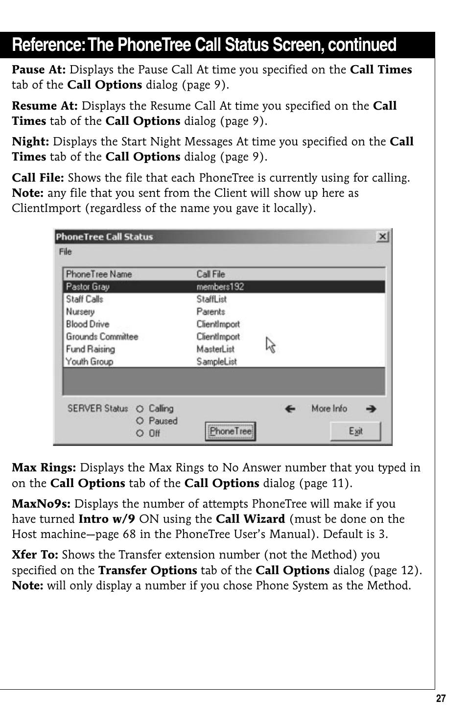 GE 10/02 Network User Manual | Page 27 / 32