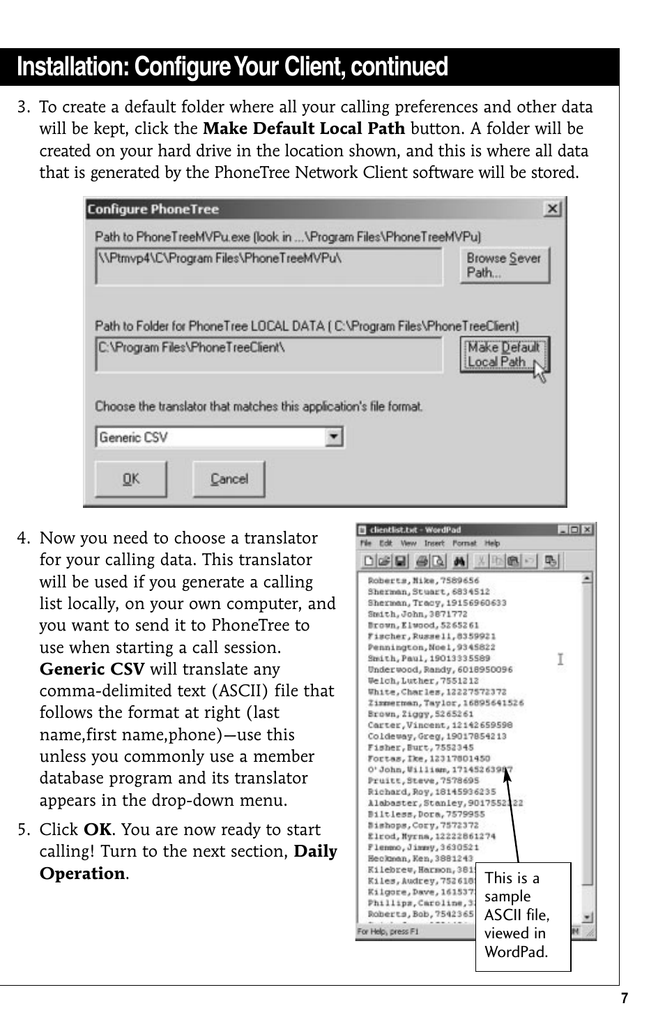Installation: configure your client, continued | GE 10/02 Network User Manual | Page 7 / 32