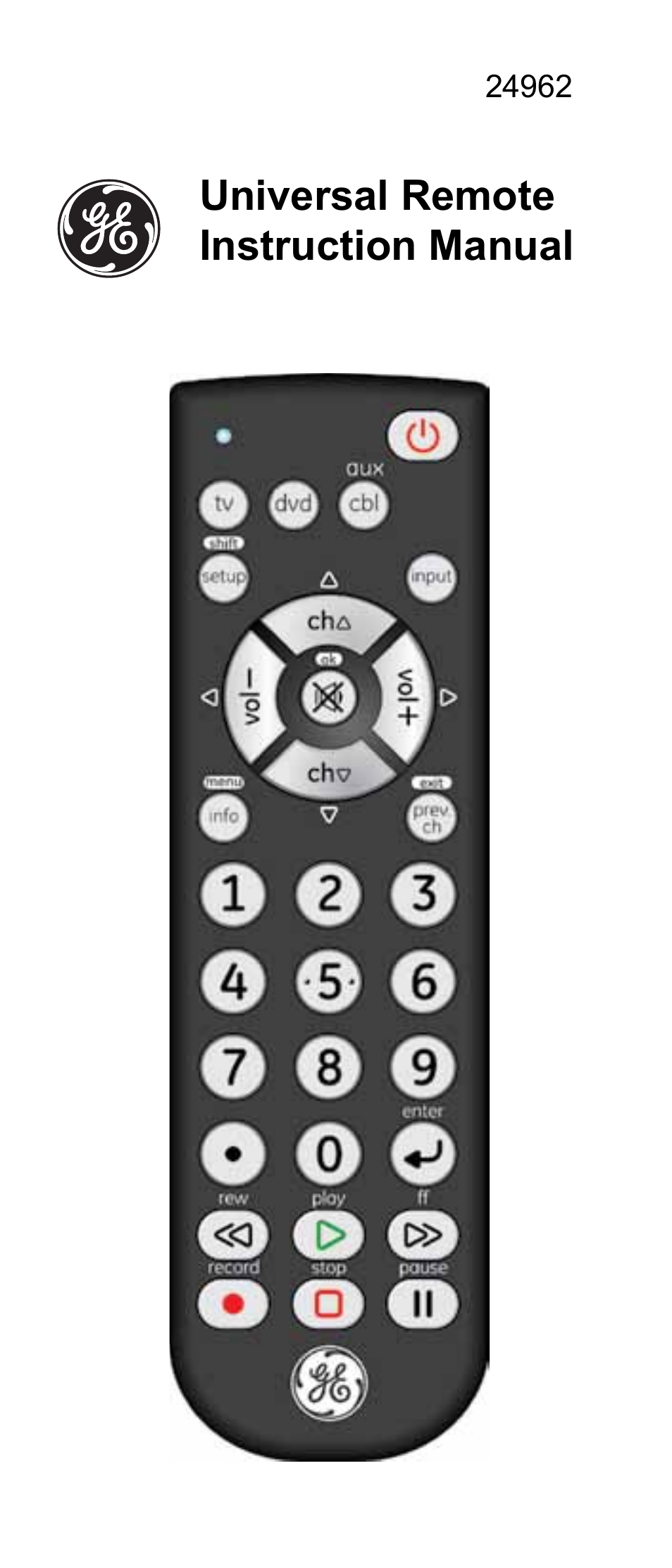 GE 24962 User Manual | 16 pages
