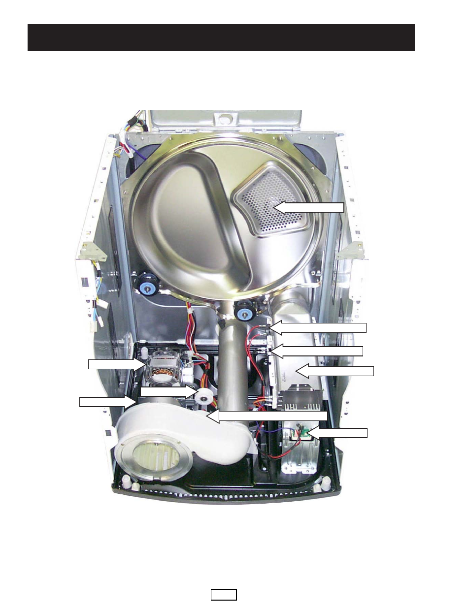 Component locator views | GE DPGT750EC/GC User Manual | Page 16 / 63