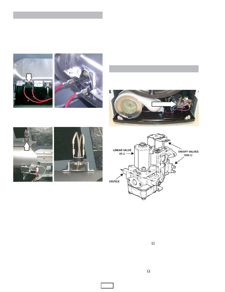 Gas valve, Hi-limit thermostat | GE DPGT750EC/GC User Manual | Page 32 / 63