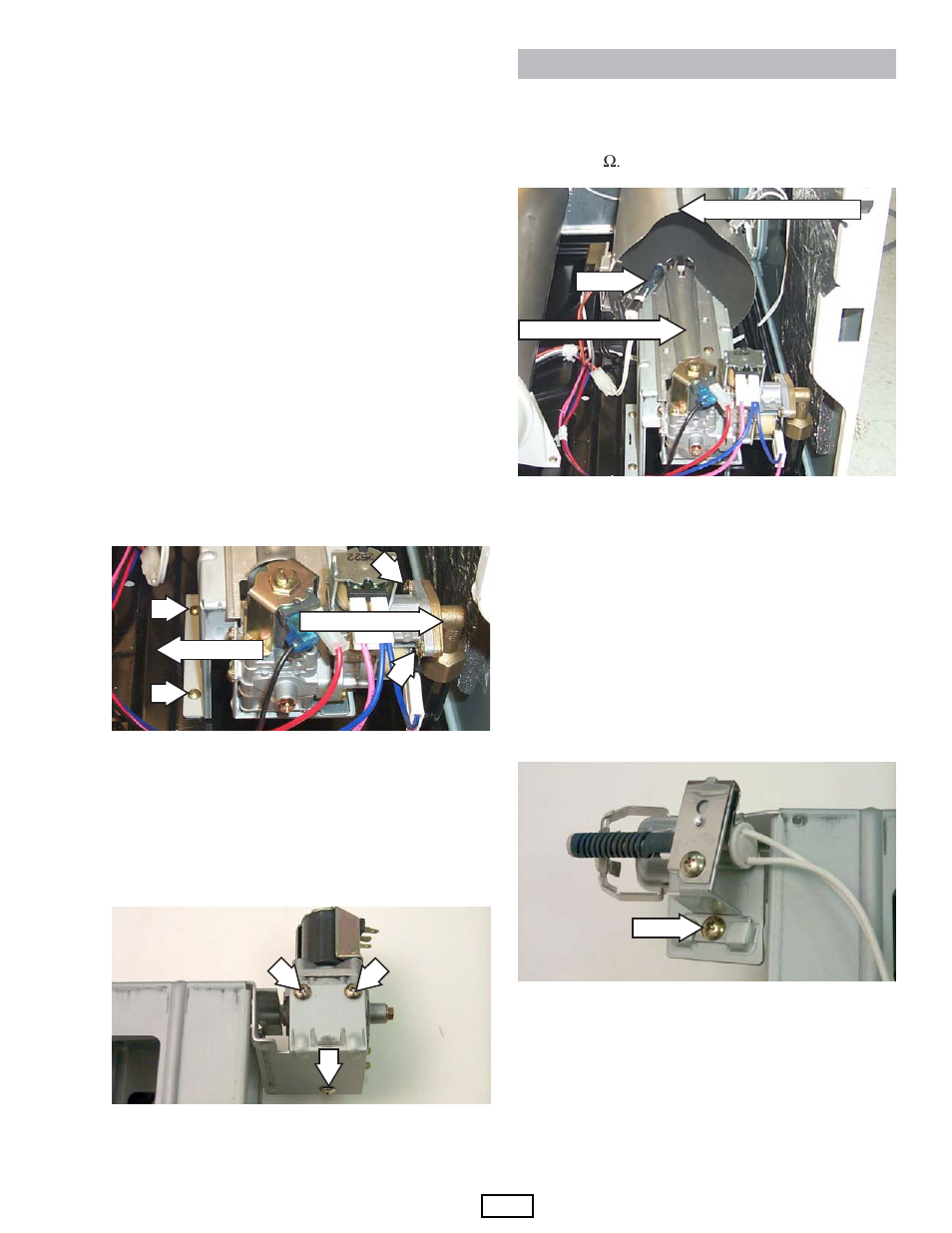 Ignitor | GE DPGT750EC/GC User Manual | Page 33 / 63