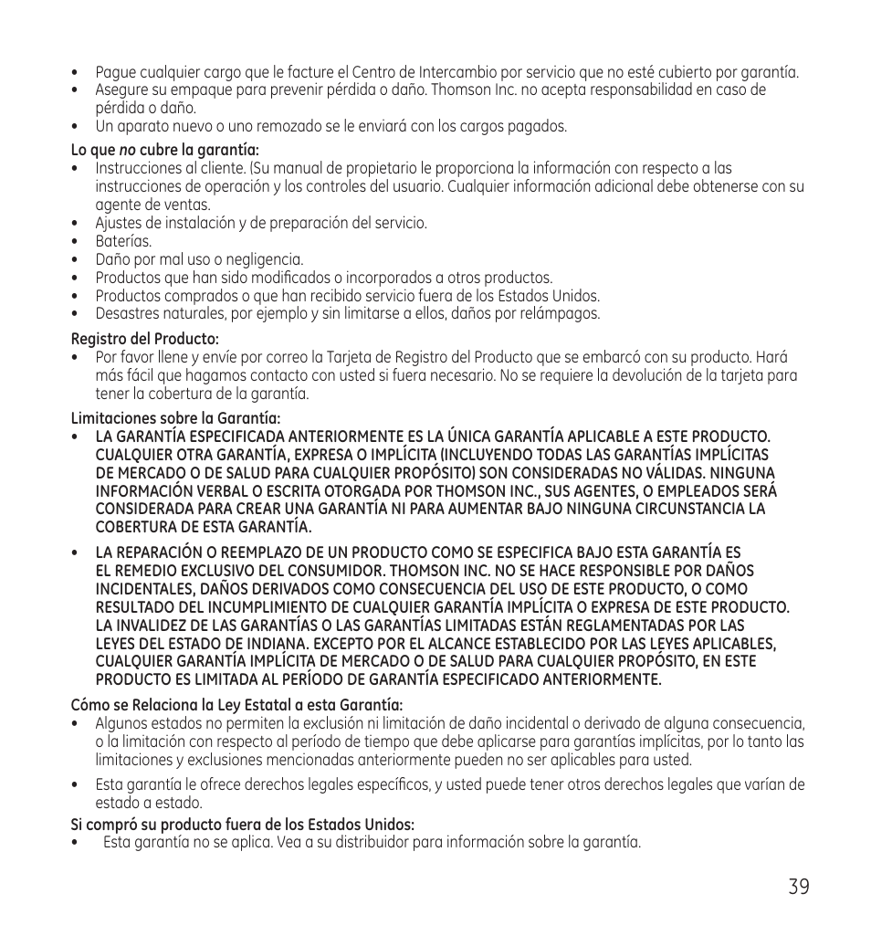 GE 28115 User Manual | Page 81 / 84