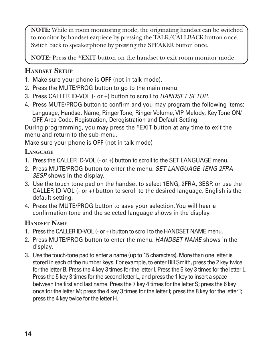 GE 25831 User Manual | Page 14 / 88