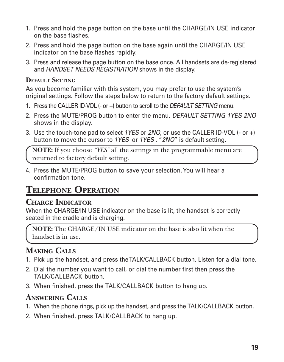 GE 25831 User Manual | Page 19 / 88