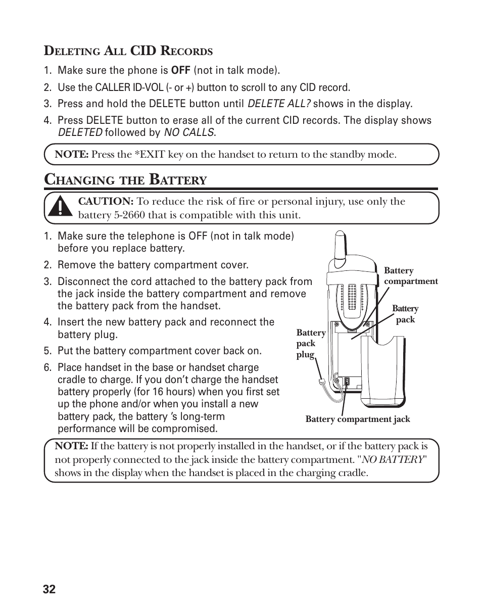 Cid r | GE 25831 User Manual | Page 32 / 88