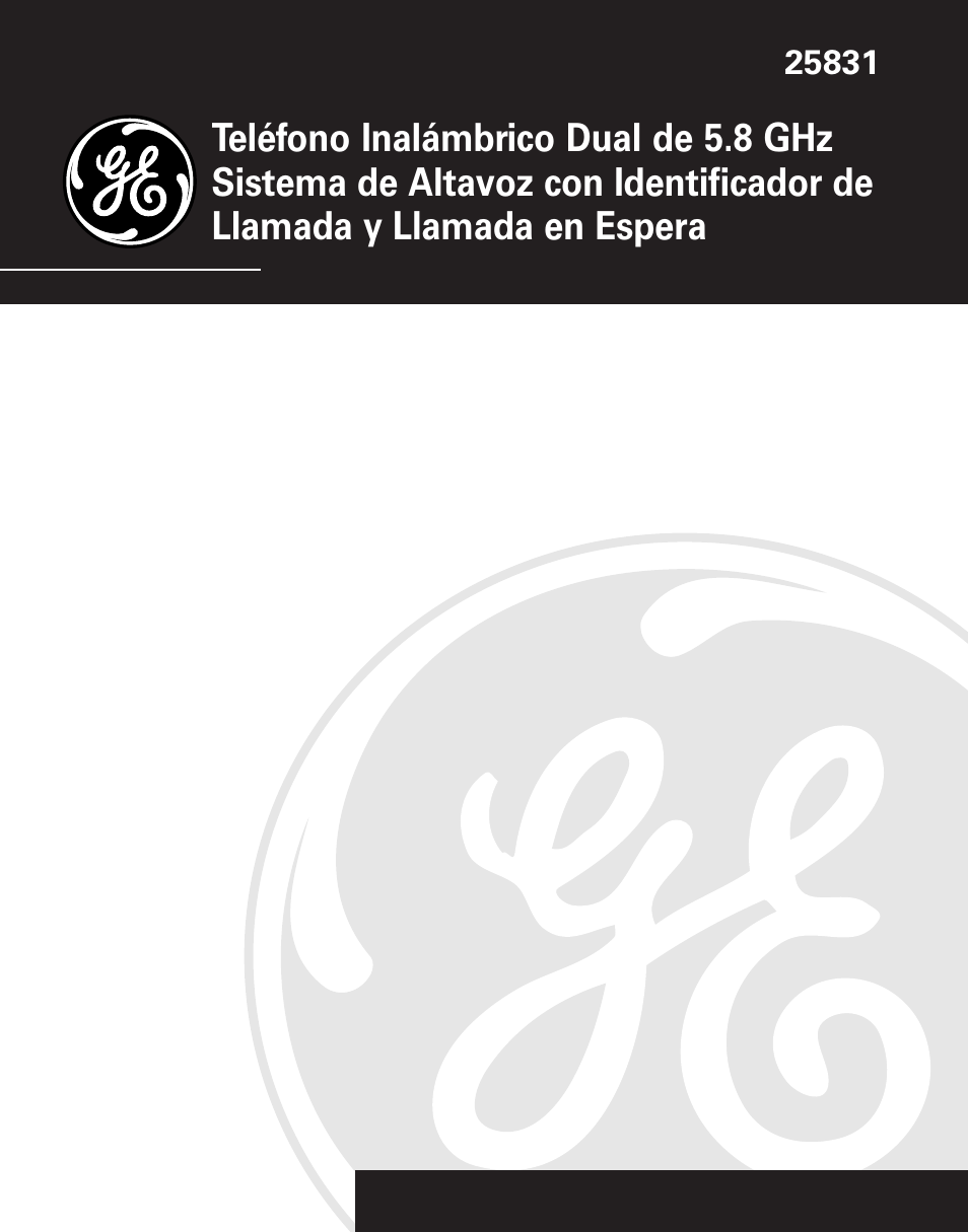 GE 25831 User Manual | Page 45 / 88