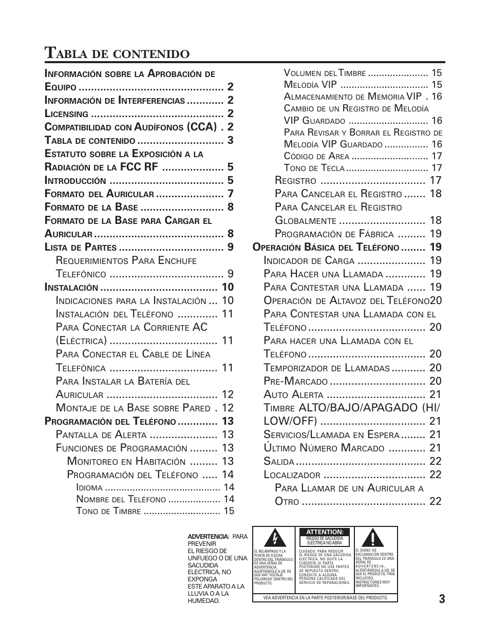 GE 25831 User Manual | Page 47 / 88