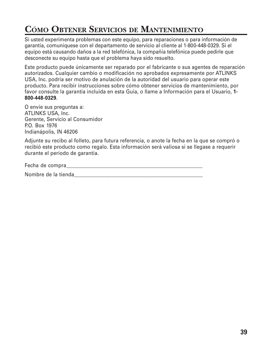 GE 25831 User Manual | Page 83 / 88