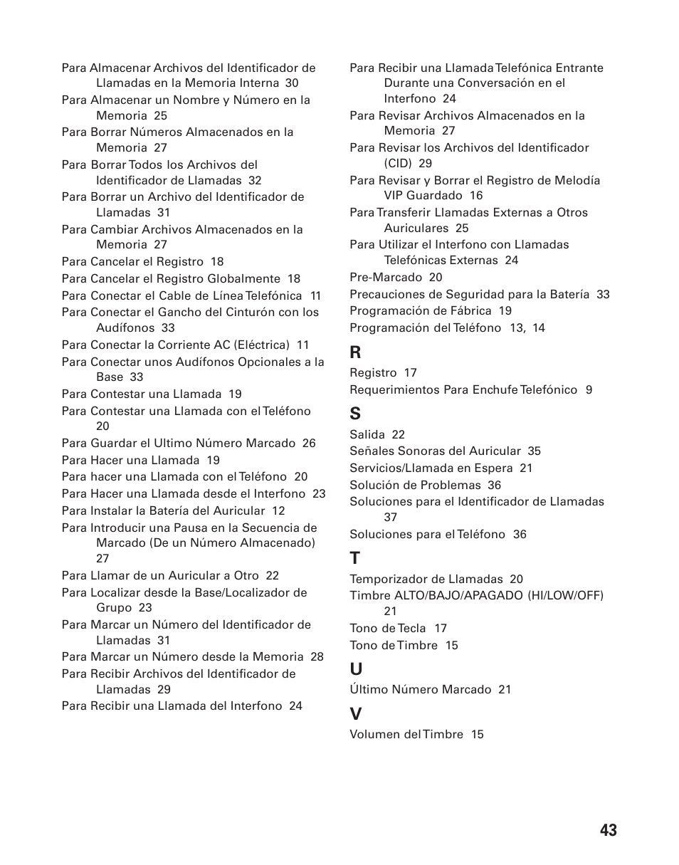 GE 25831 User Manual | Page 87 / 88