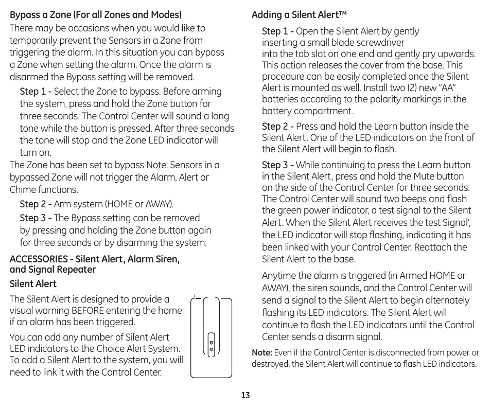GE 45129 User Manual | Page 13 / 20