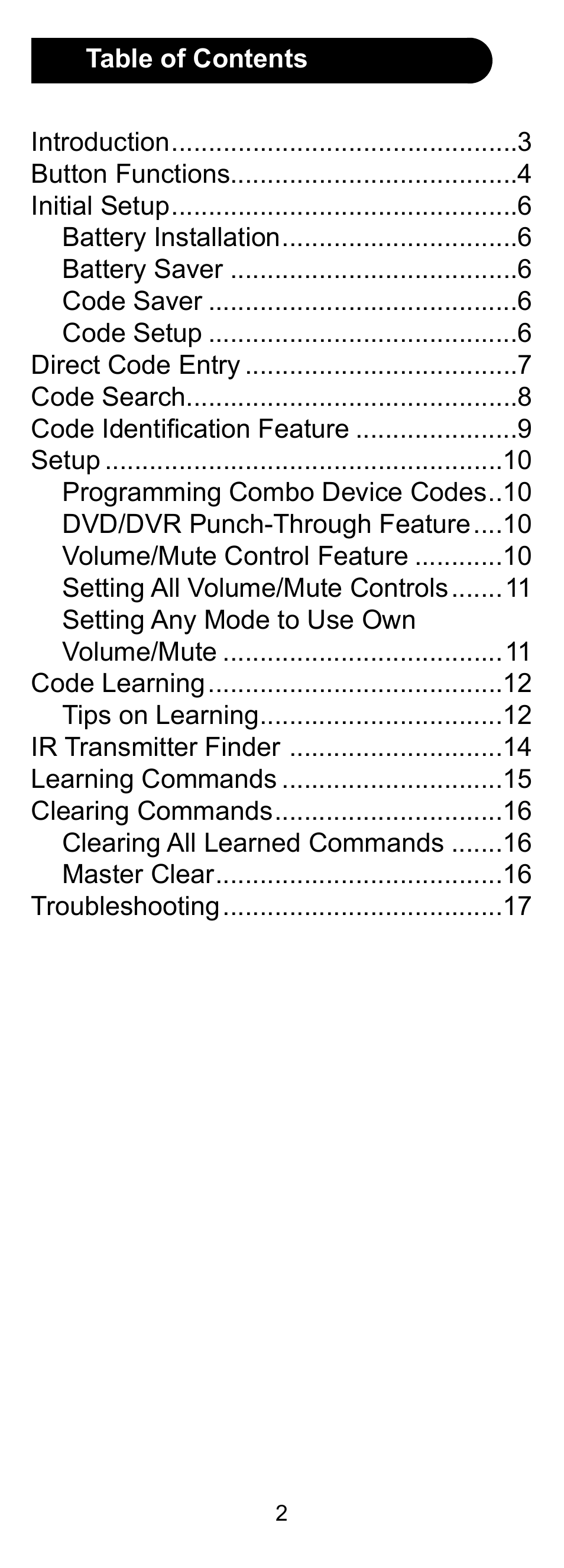 GE 24958 User Manual | Page 2 / 20