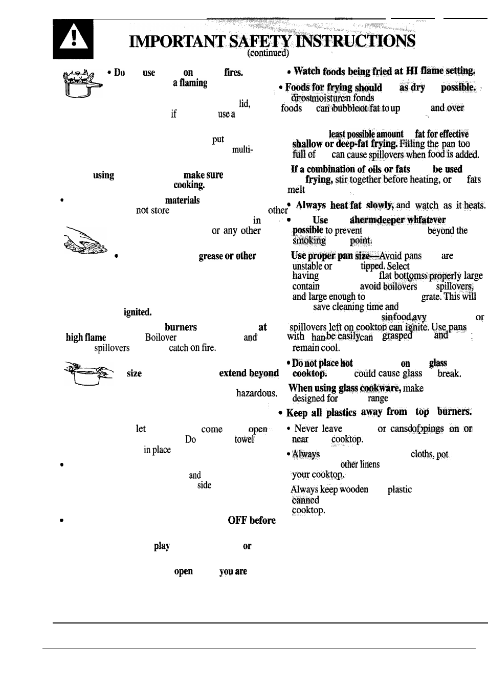 GE JGP630ER User Manual | Page 4 / 16