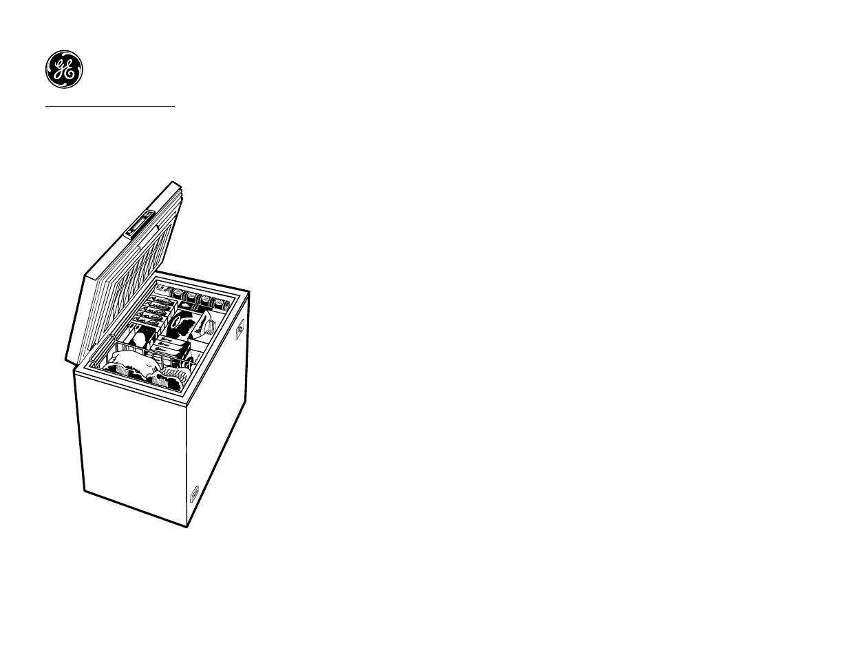 Fcm7dawh—chest freezer | GE FCM7DAWH User Manual | Page 2 / 2