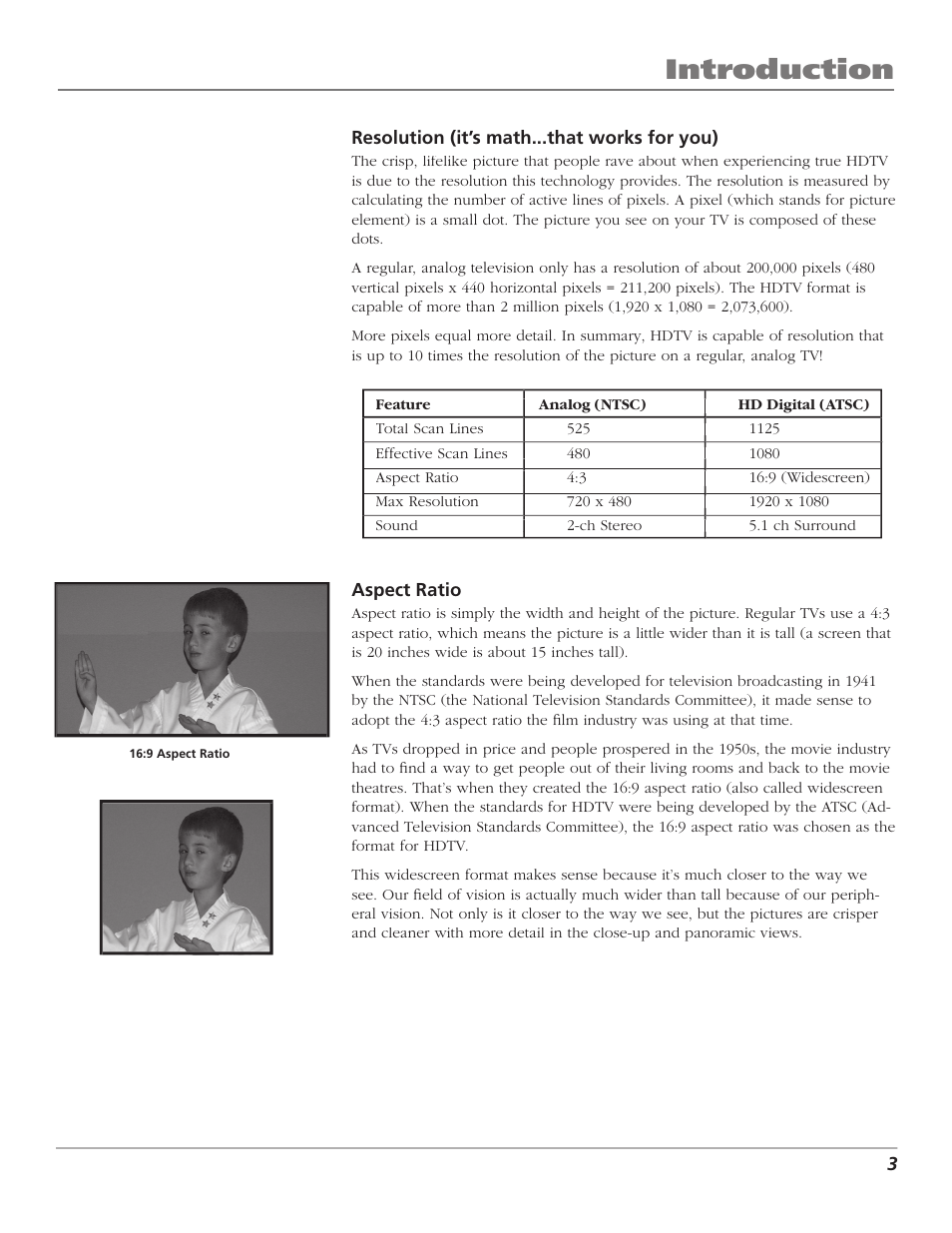 Introduction | GE RCA High Definition Television User Manual | Page 5 / 64