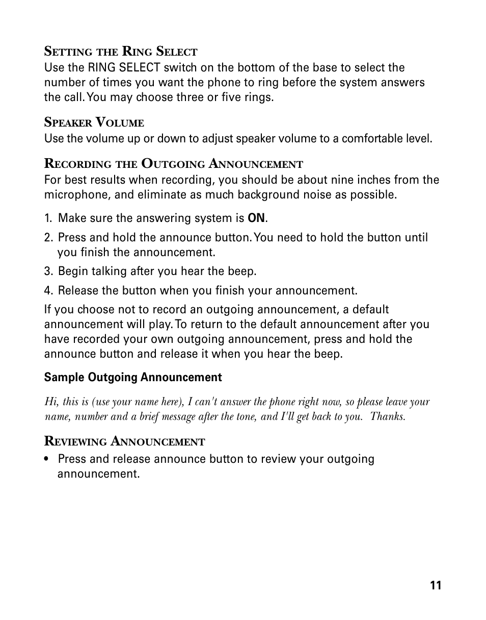 GE 26998 User Manual | Page 11 / 68