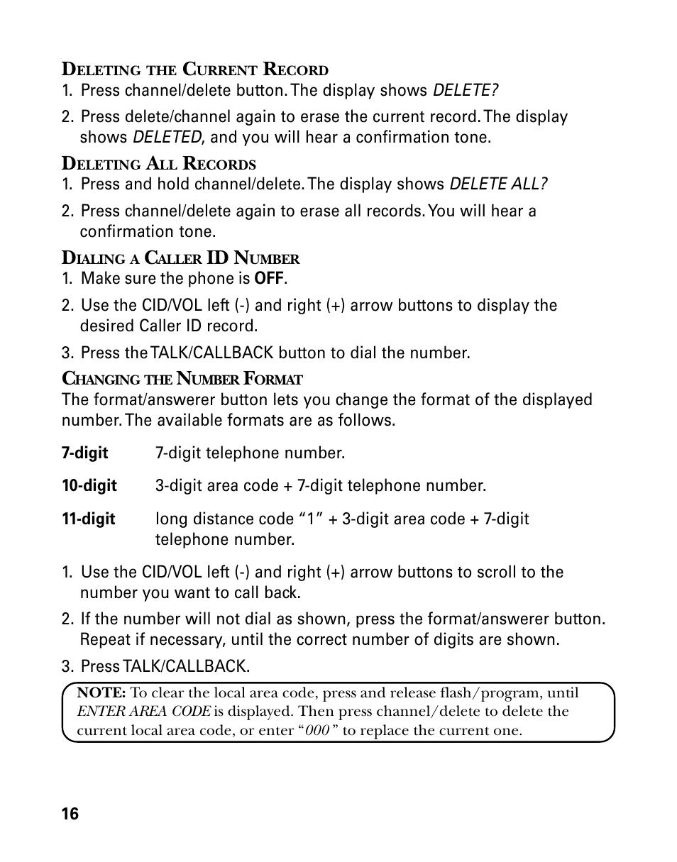 Id n | GE 26998 User Manual | Page 16 / 68