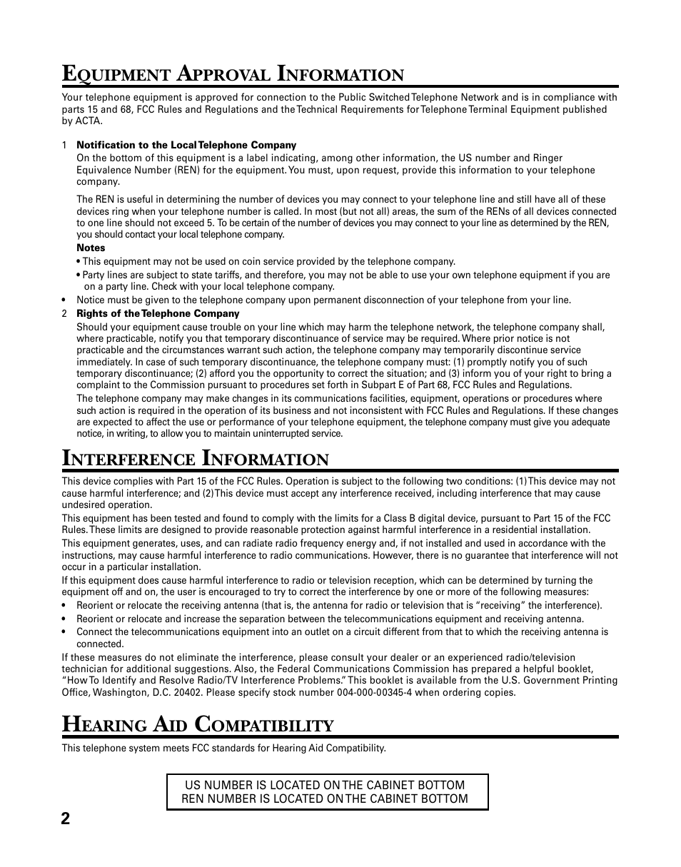 GE 26998 User Manual | Page 2 / 68