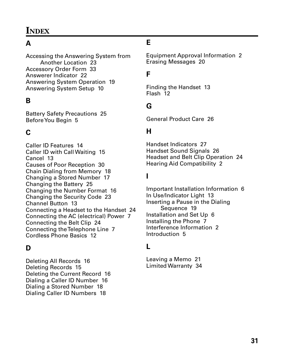 GE 26998 User Manual | Page 31 / 68