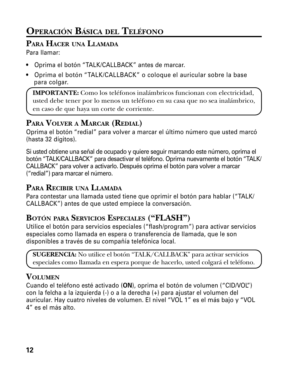 Flash”) | GE 26998 User Manual | Page 46 / 68
