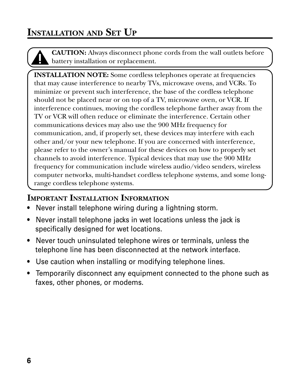 GE 26998 User Manual | Page 6 / 68