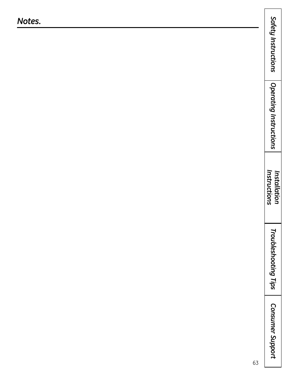 GE C2S980 User Manual | Page 63 / 64