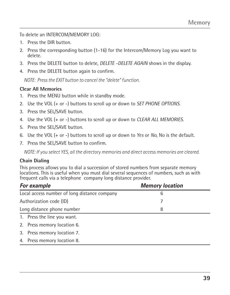 GE 25425 User Manual | Page 39 / 108