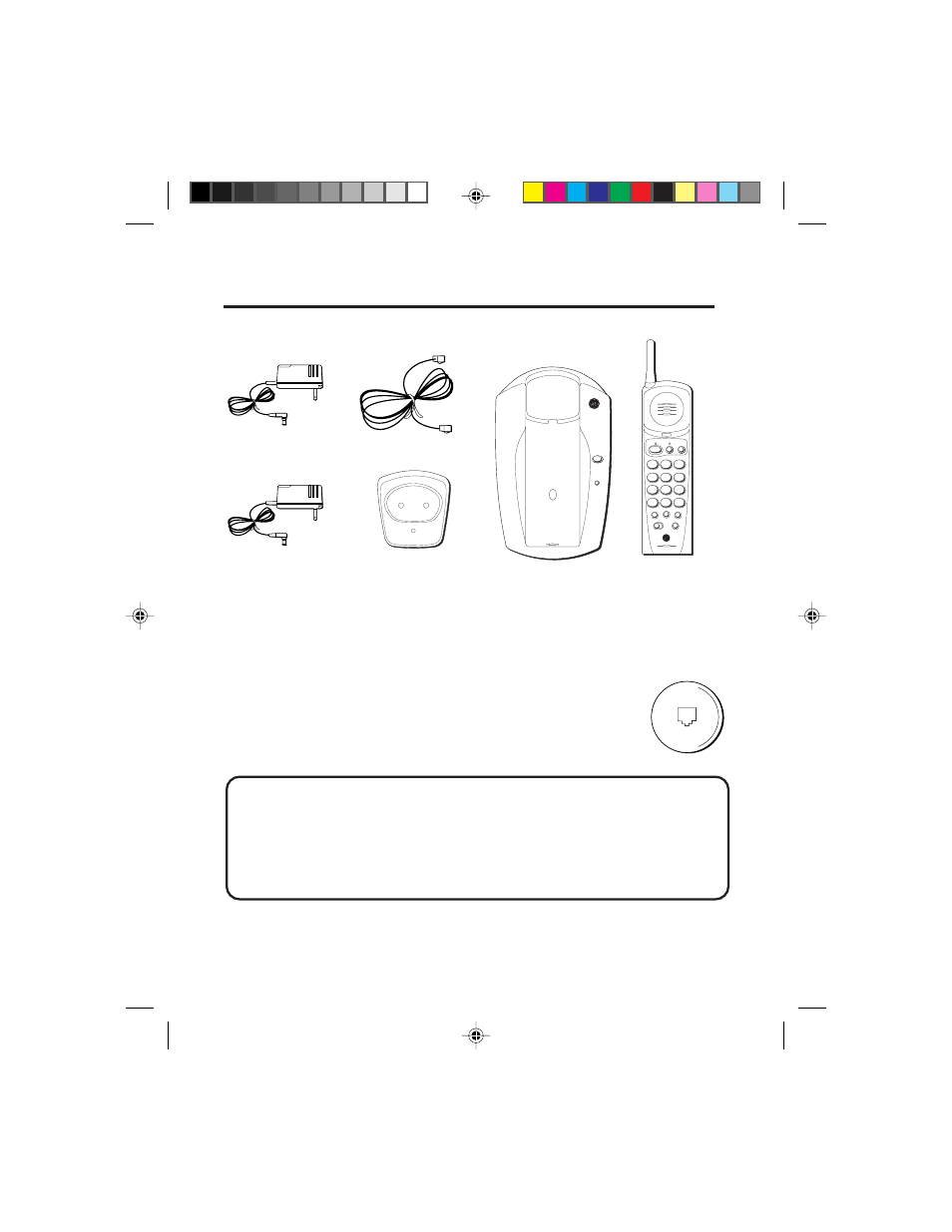 Getting started, Modular jack requirements, Etting | Tarted, Efore, Egin, Odular, Equirements | GE 2-9755 User Manual | Page 4 / 20
